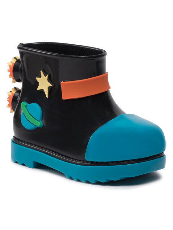 Melissa Melissa Гумові чоботи Mini Melissa Rain Boot + Fabula 33676 Чорний