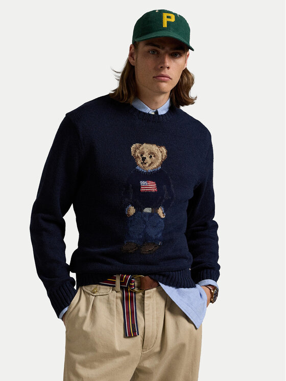Polo Ralph Lauren Polo Ralph Lauren Maglione 710946137001 Blu scuro Regular Fit