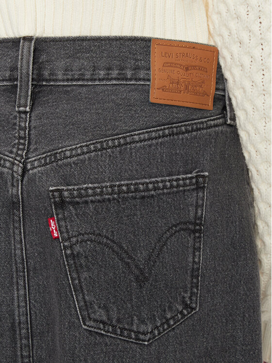 Levi's® Levi's® Farmer szoknya A7512-0003 Fekete Regular Fit
