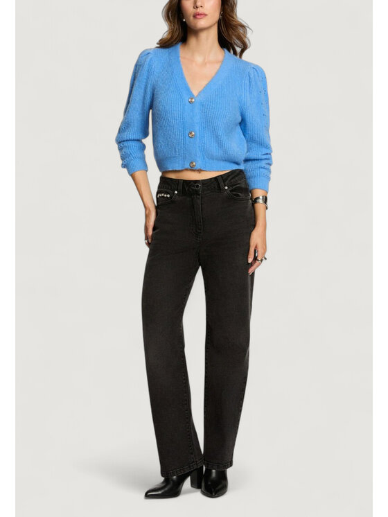 Morgan De Toi Morgan De Toi Cardigan 252-MPLAY Blu Casual Fit