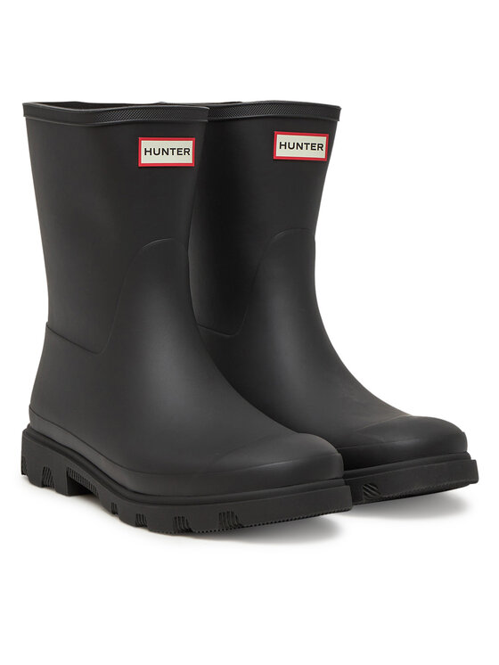 Hunter Hunter Гумові чоботи Downpour Short HFRM0002251 Чорний