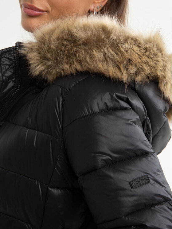 BIG STAR BIG STAR Płaszcz zimowy LIWIA_906_130 Czarny Classic Fit