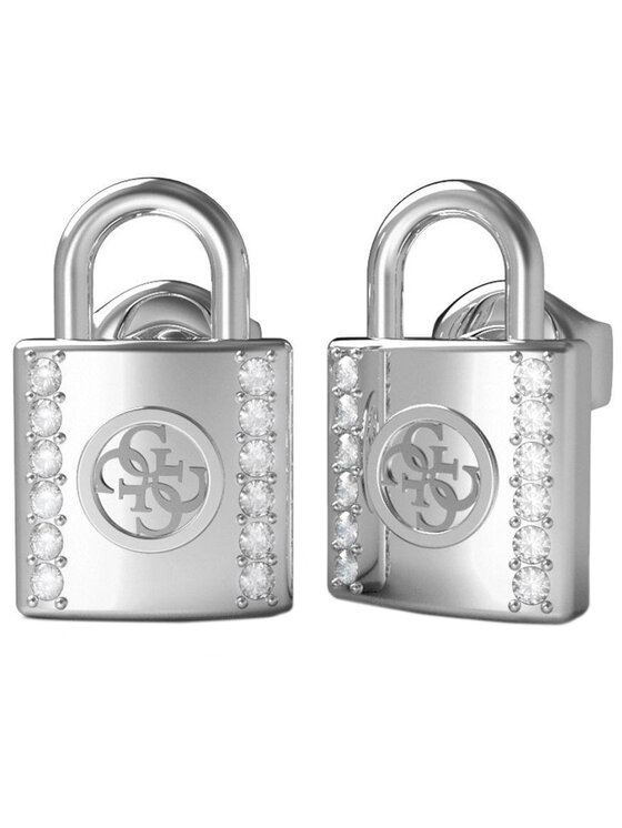 Guess Guess Kolczyki JUBE01096JWRHT/U Srebrny