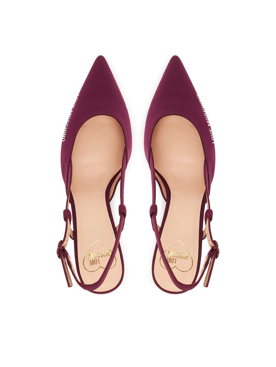 LOVE MOSCHINO LOVE MOSCHINO Szandál JA10267G1NIMX55641 Bordó