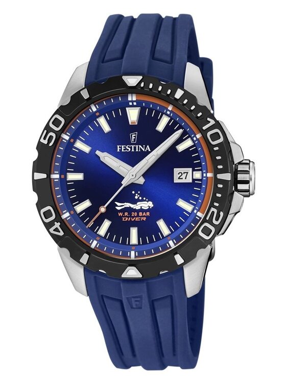 Festina Festina Zegarek F20462/1 Niebieski