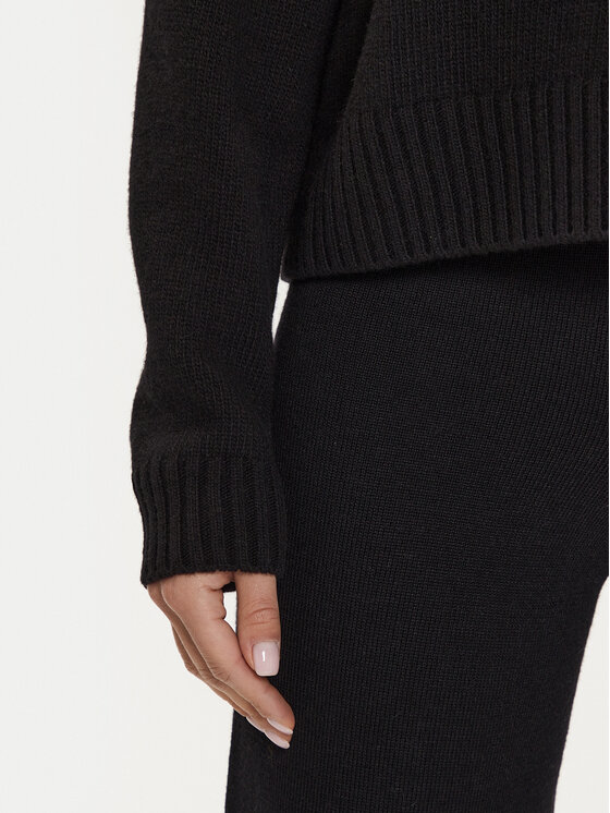 Weekend Max Mara Weekend Max Mara Džemper Gabbia 24253661 Crna Relaxed Fit