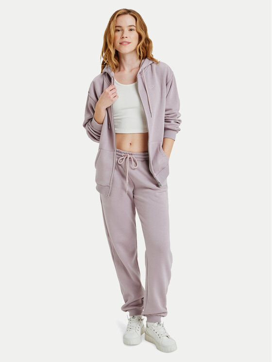 Roxy Roxy Sportinės kelnės Surf Stoked Pant Brushed ERJFB03491 Violetinė Regular Fit