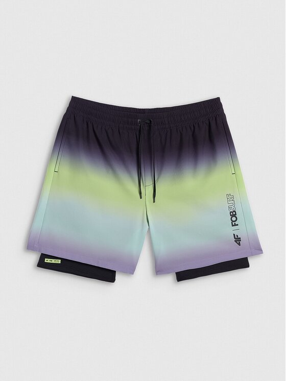 4F 4F Σορτς κολύμβησης 4FRSS26UBDSM257-45S Πράσινο Regular Fit