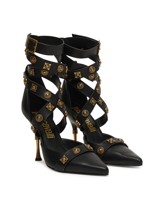 Just Cavalli Just Cavalli Augstpapēžu kurpes 81RA3S43 ZSE94 Melns