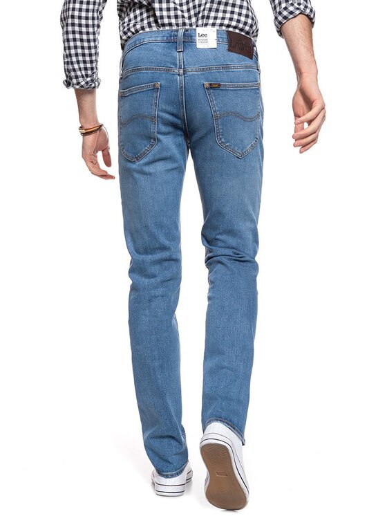Lee Lee Jeans DAREN ZIP FLY Blu Straight Fit