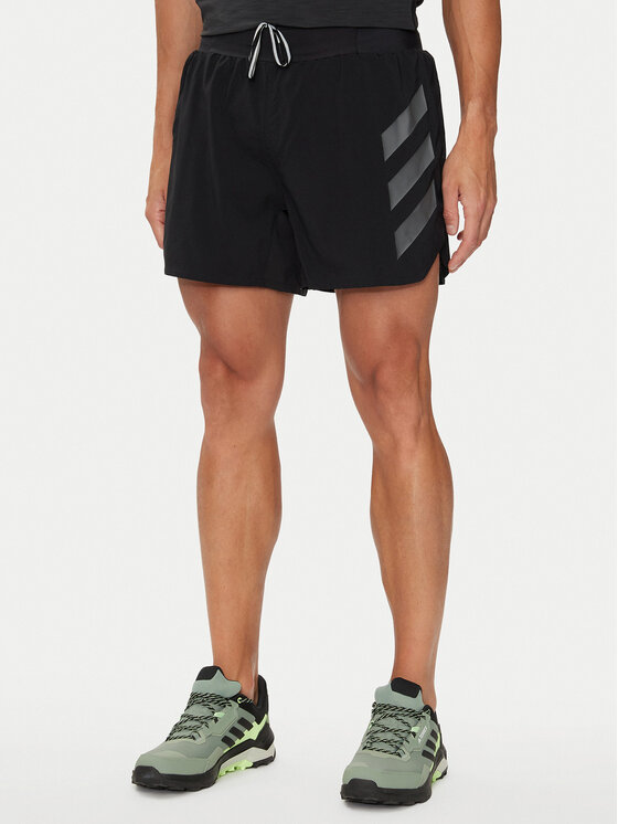 adidas Športové kraťasy Terrex Agravic Trail Running HT9395 Čierna Regular Fit