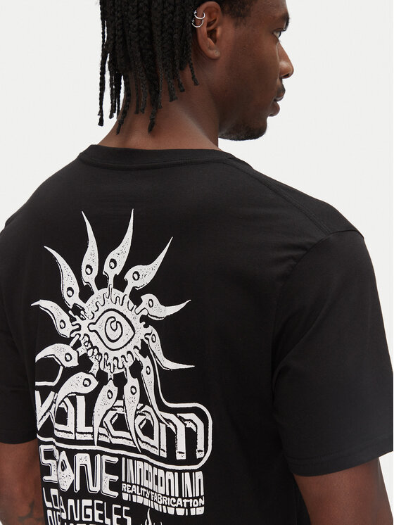 Volcom Volcom Tricou Realityfab A3512555 Negru Loose Fit