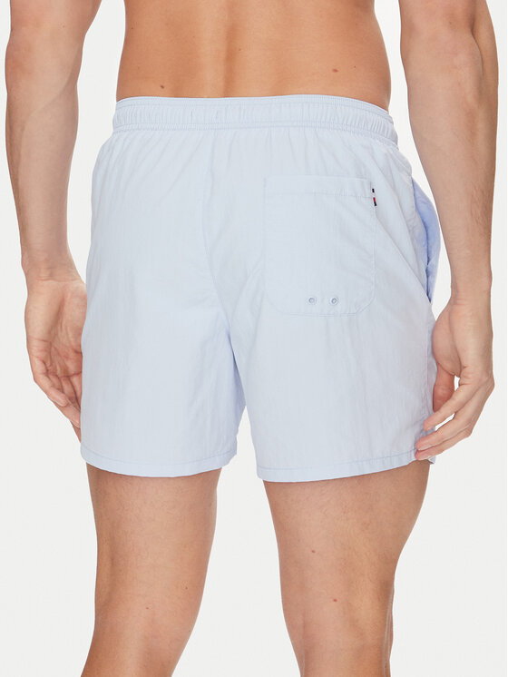 Tommy Hilfiger Tommy Hilfiger Pantaloni scurți pentru înot UM0UM03477 Albastru celest Regular Fit