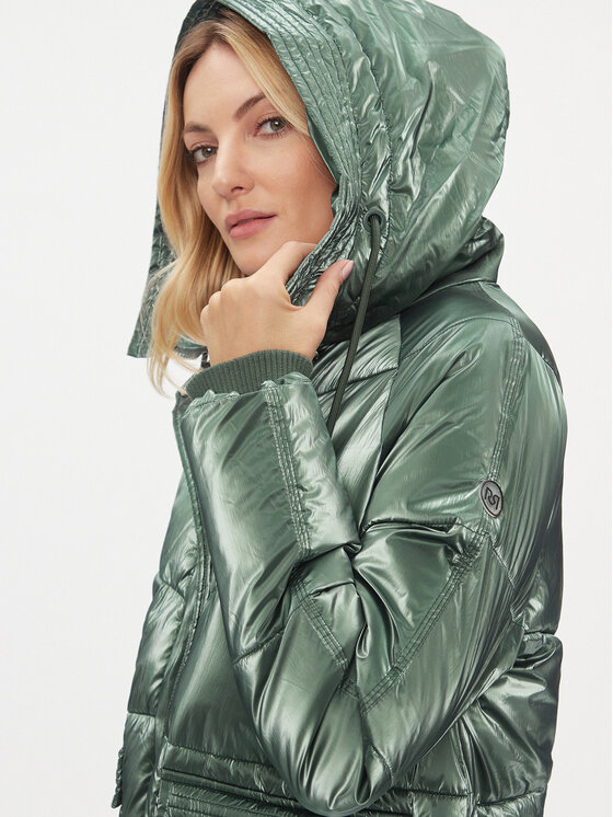 Rinascimento Rinascimento Zimska jakna CFC0113544003 Zelena Regular Fit