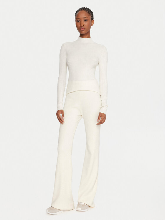 Guess Guess Legingi V5BB08 Z3JD2 Écru Flare Fit