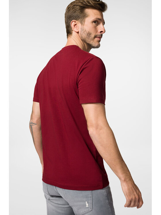 Próchnik Próchnik T-Shirt PM 2 TS073123000040 Bordowy Regular Fit