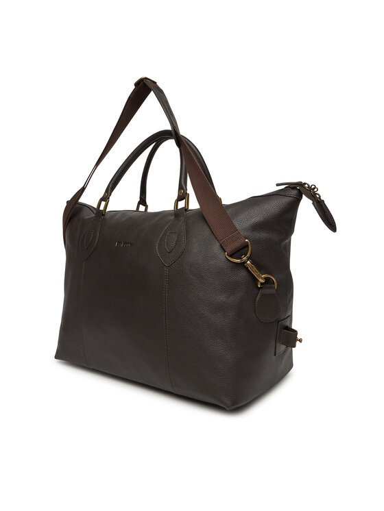 Barbour Barbour Tasche Leather Medium Travel Explorer UBA0008BR91 Braun