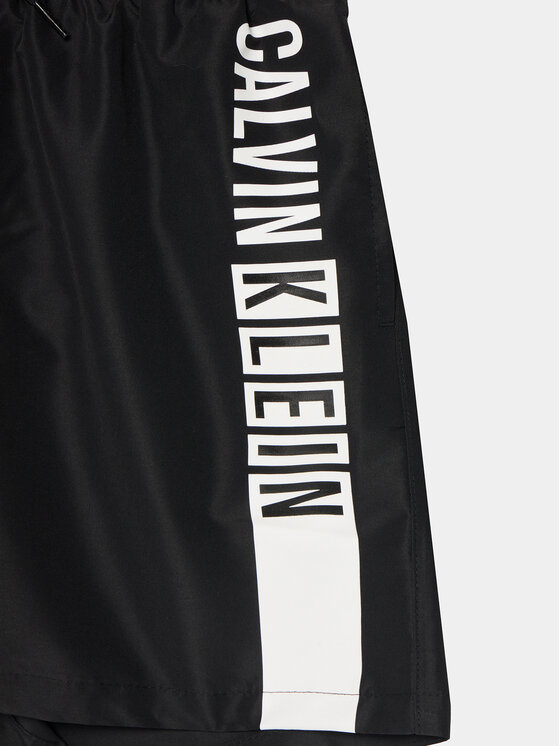 Calvin Klein Swimwear Calvin Klein Swimwear Szorty kąpielowe KV0KV00035 Czarny Regular Fit