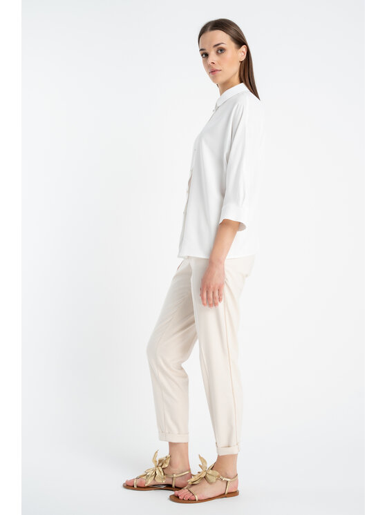 CLICK CLICK Košeľa 10-6813 Biela Comfortable Fit