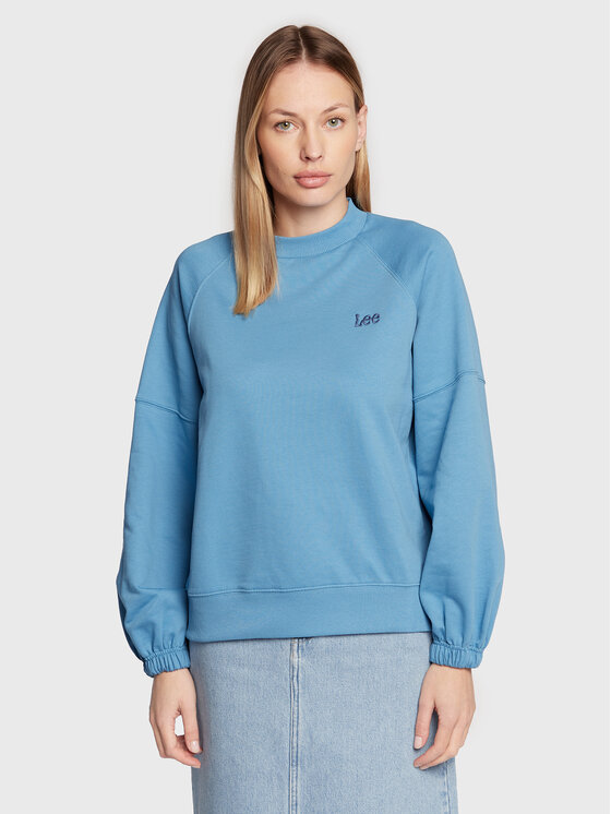 Lee Bluza Balloon L36CBR50 112320649 Niebieski Loose Fit