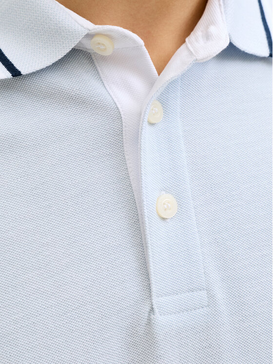 Jack & Jones Jack & Jones Pólóing Paulos 12136668 Világoskék Regular Fit