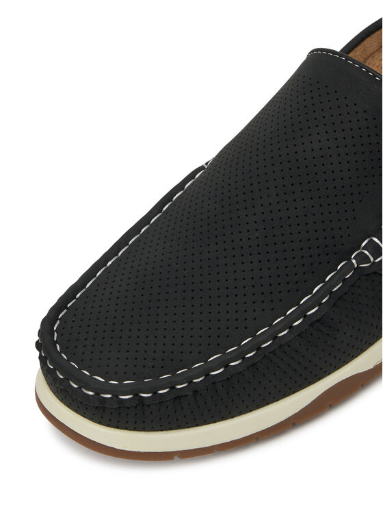 Lanetti Lanetti Mokasyny MSS20515-02 Czarny