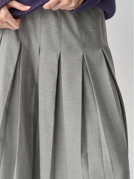 TATUUM TATUUM Spódnica midi KILTA Kolorowy Flare Fit