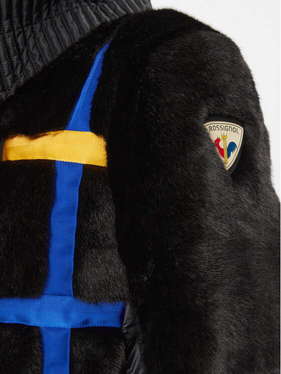 Rossignol Rossignol Giubbotto piumino Milly RLJWJ41 Nero Slim Fit
