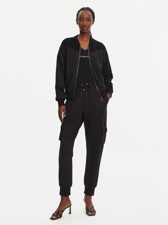 Liu Jo Sport Liu Jo Sport Долнище анцуг TA5043 JS182 Черен Regular Fit