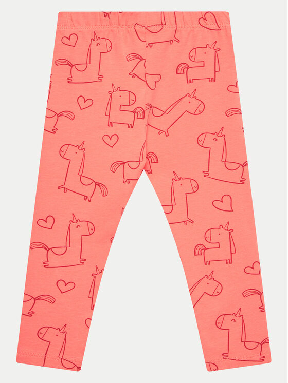 OVS OVS 2er-Set Leggings 1975848 Orange Slim Fit
