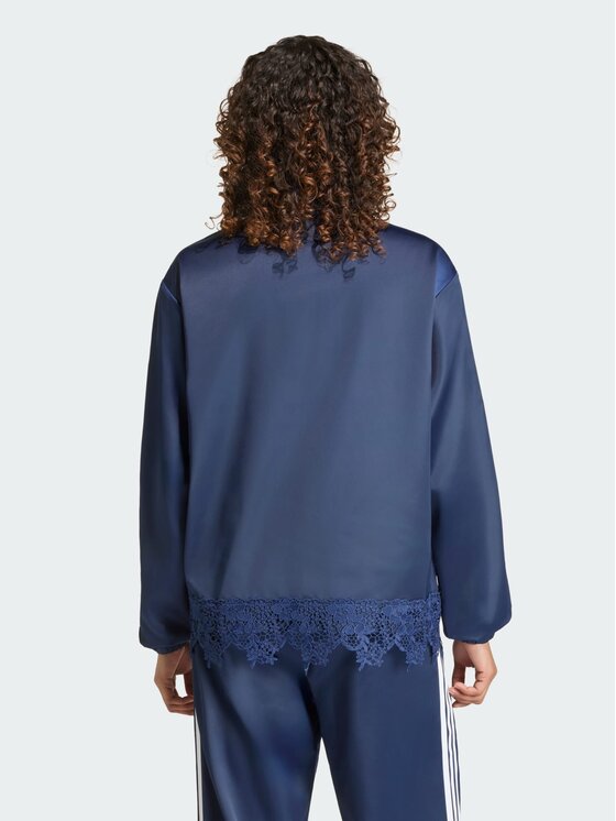 adidas adidas Kurtka bomber 168530 Granatowy Loose Fit