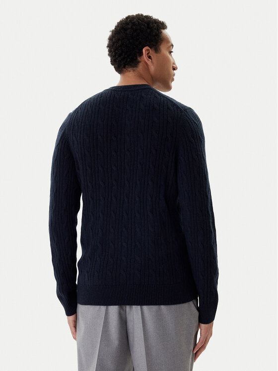BOSS BOSS Sweater H-Hetico 50549975 Sötétkék Regular Fit