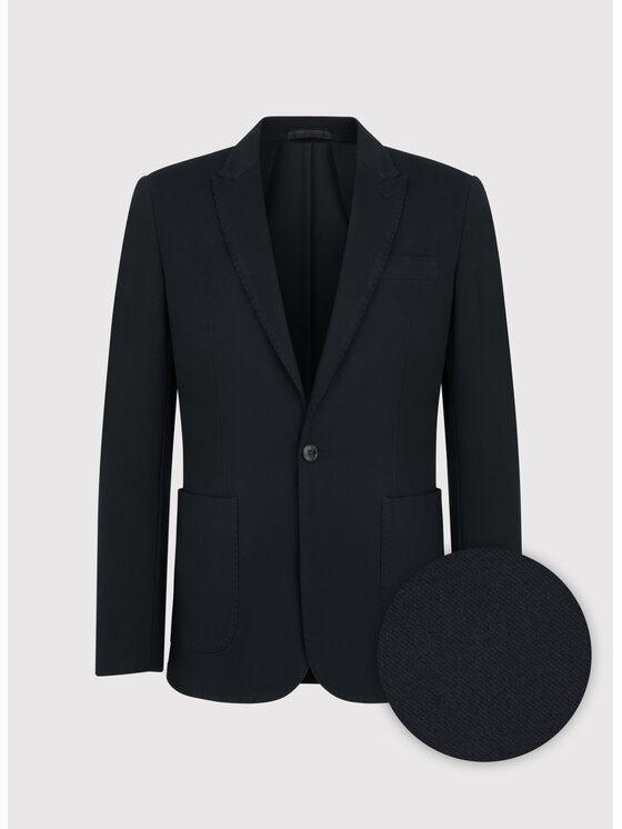 Pako Lorente Pako Lorente Marynarka P24WF-3X-006 Czarny Slim Fit
