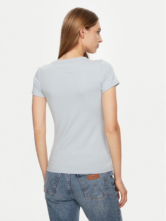 Guess Guess T-Shirt 159539 Zielony Classic Fit