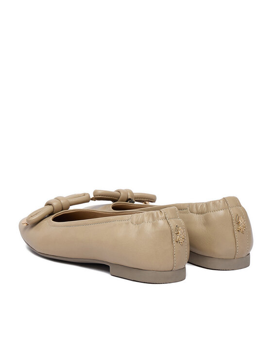 U.S. Polo Assn. U.S. Polo Assn. Ballerine EO-OXANA001W/6L1 Beige chiaro