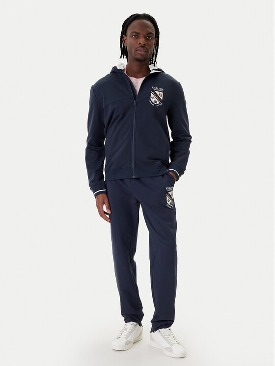 Aeronautica Militare Aeronautica Militare Teplákové kalhoty 261PF1021UF00674 Tmavomodrá Regular Fit
