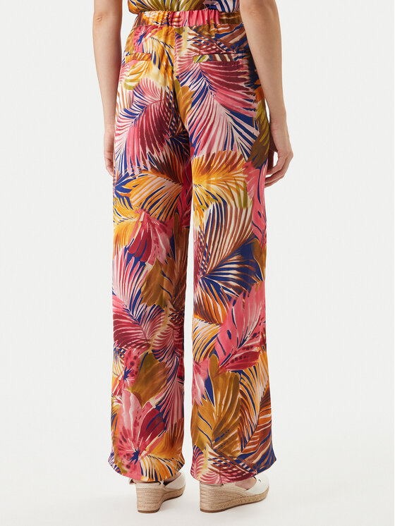 Morgan Morgan Stoffhose 261-PCHAU.F Bunt Wide Leg