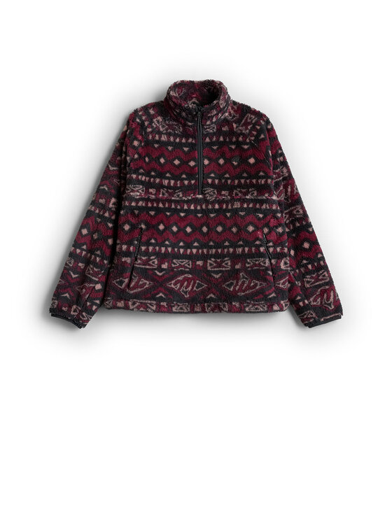 4F 4F Polar COMMERCIAL Bordowy Loose Fit