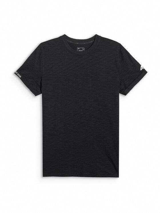 4F 4F T-shirt COMMERCIAL Nero Regular Fit