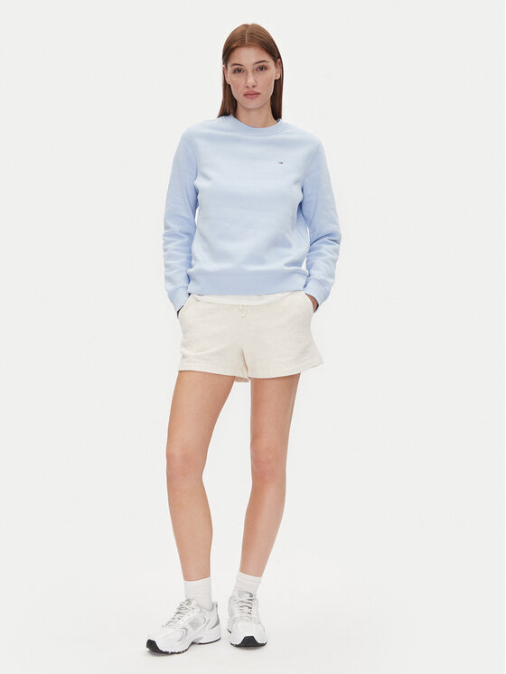 Tommy Jeans Tommy Jeans Αθλητικό σορτς Tjw Script Short Ext DW0DW20353 Μπεζ Regular Fit