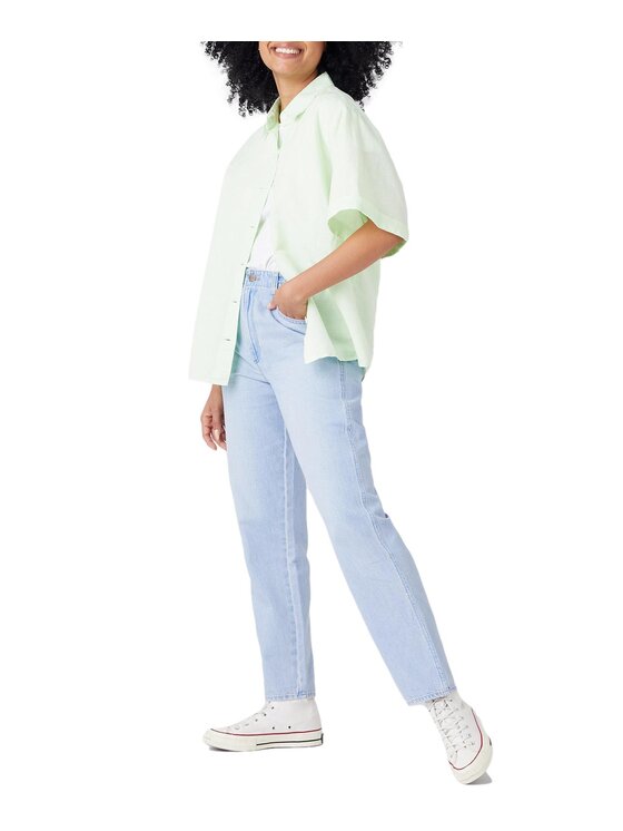 Wrangler Wrangler Jeansy W25BPI41V Niebieski Boyfriend Fit