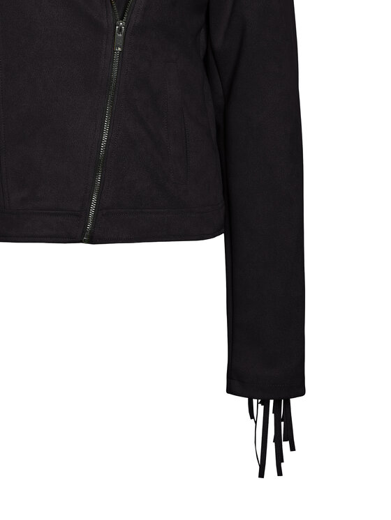 Noisy May Noisy May Dirbtinės odos striukė Abby 27033110 Juoda Regular Fit