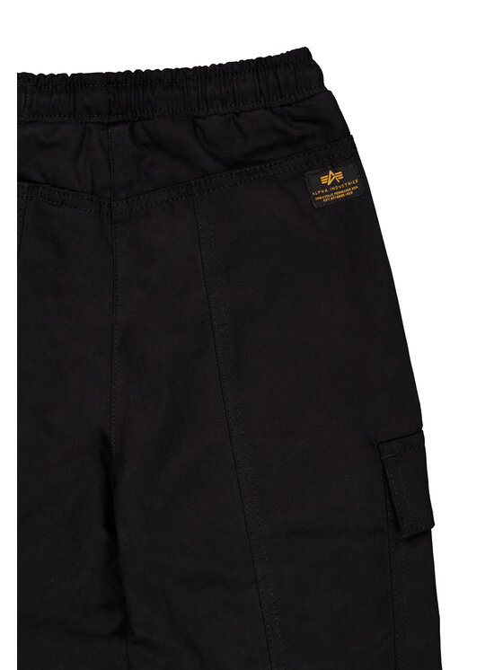 Alpha Industries Alpha Industries Spodnie cargo Open Leg Cargo Pant Kids Czarny Loose Fit