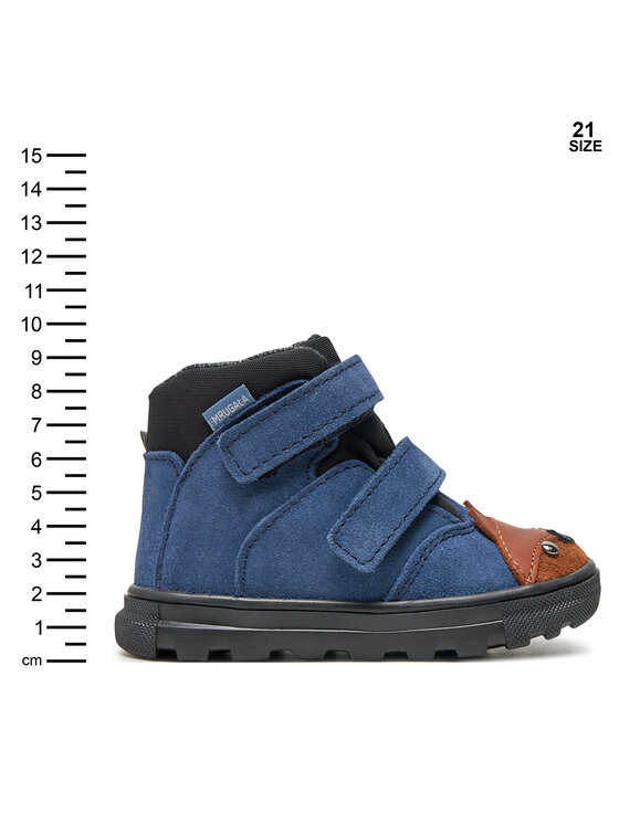 Mrugała Mrugała Schnürschuhe Andy 6180/4-63 Dunkelblau