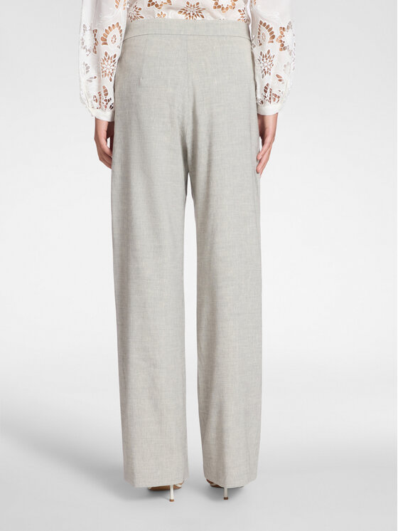 Elena Mirò Elena Mirò Pantaloni di tessuto P014P000462N053 Grigio Regular Fit