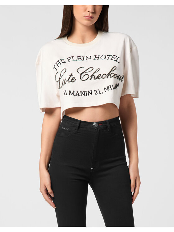 PHILIPP PLEIN PHILIPP PLEIN Tričko 26507 Biela