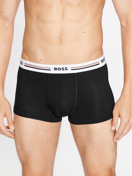 BOSS BOSS Komplet bokserek Trunk 3P Revive 50492200 Czarny