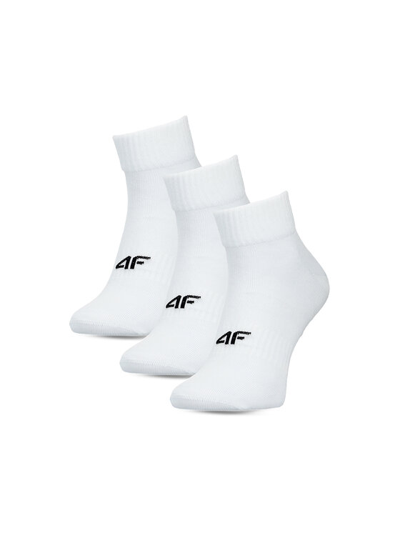 4F 4F Skarpety długie MIDSHOP ACCESSORIES Biały
