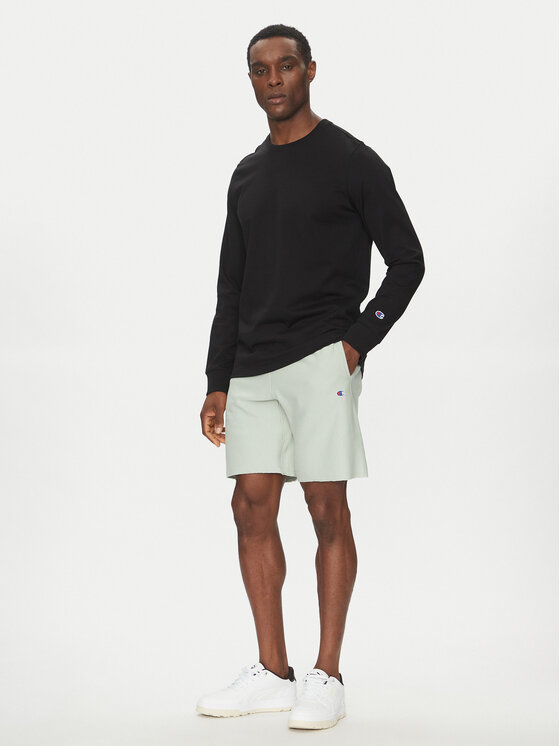 Champion Champion Szorty sportowe 220764 Zielony Loose Fit