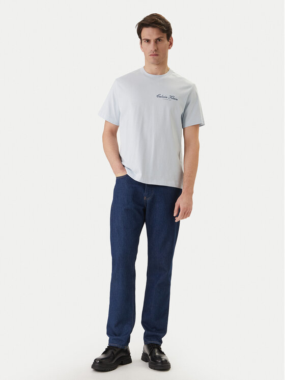 Calvin Klein Jeans Calvin Klein Jeans Tričko LV04RF822G Modrá Regular Fit